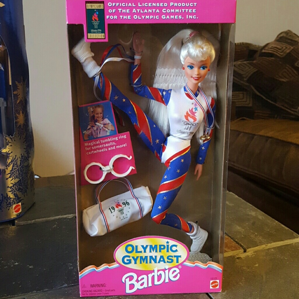 Olympic Gymnast Barbie by Mattel